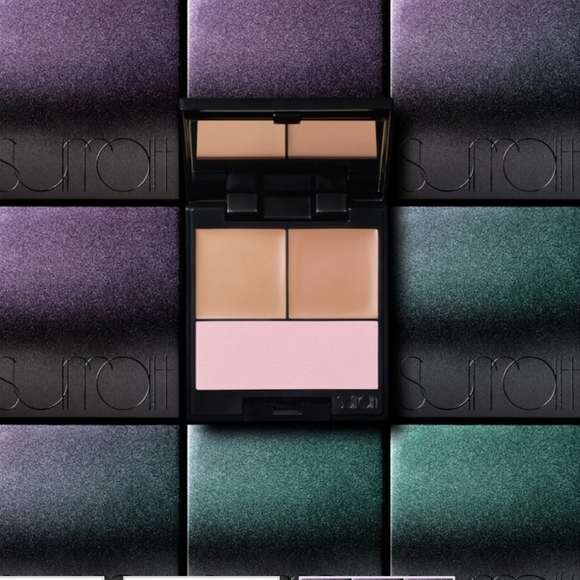 NIB $58 Surratt PERFECTIONNISTE CONCEALER PALETTE In Shade #6 Ligh Peach - Picture 2 of 5